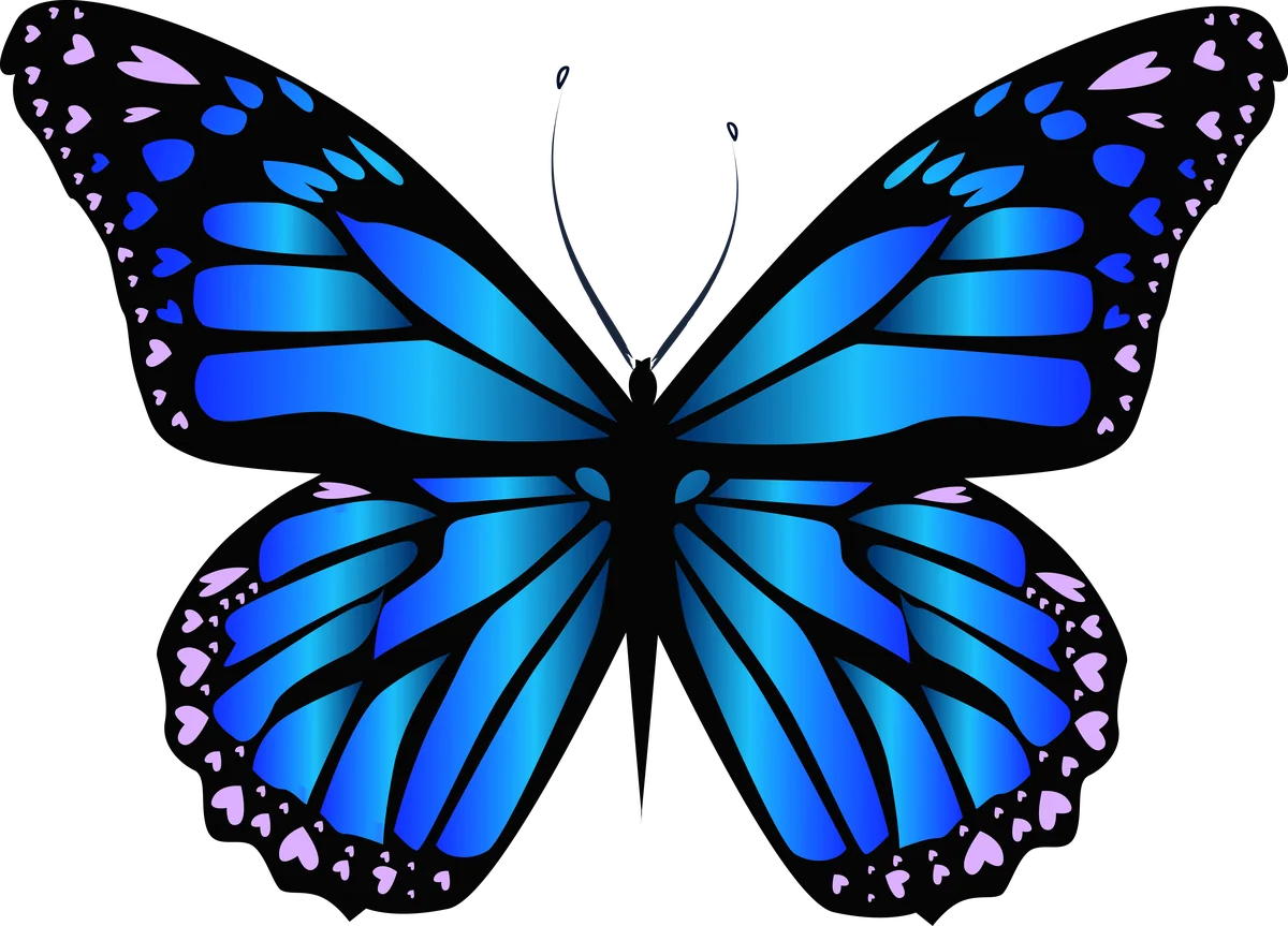 Mariposa azul, símbolo de ADPrint